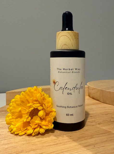 Calendula Herbal Oil - Nurture • Soften • Care